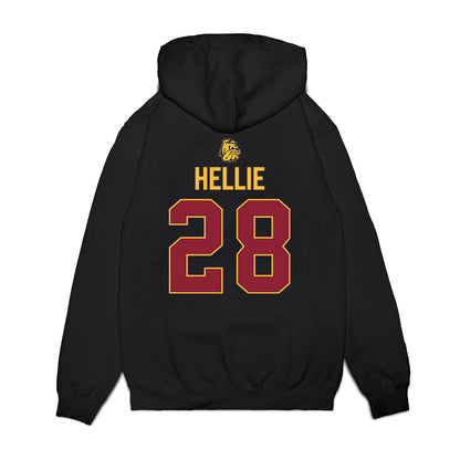 UMN Duluth - NCAA Men's Ice Hockey : Bennett Hellie - Vintage Shersey Premium Hooded Sweatshirt-1