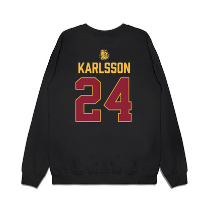 UMN Duluth - NCAA Women's Ice Hockey : Ida Karlsson - Vintage Shersey Premium Crewneck Sweatshirt-1