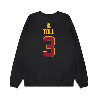 UMN Duluth - NCAA Men's Ice Hockey : Jake Toll - Vintage Shersey Premium Crewneck Sweatshirt-1