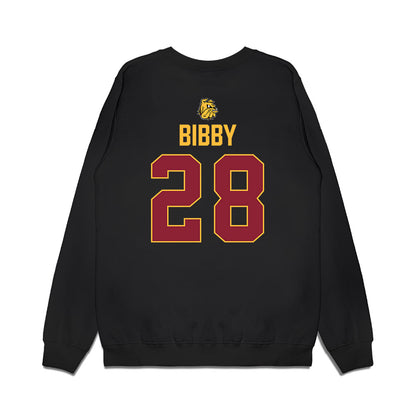 UMN Duluth - NCAA Men's Ice Hockey : Luke Bibby - Vintage Shersey Premium Crewneck Sweatshirt-1