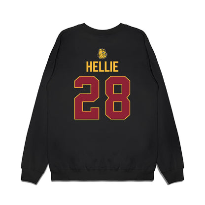 UMN Duluth - NCAA Men's Ice Hockey : Bennett Hellie - Vintage Shersey Premium Crewneck Sweatshirt-1