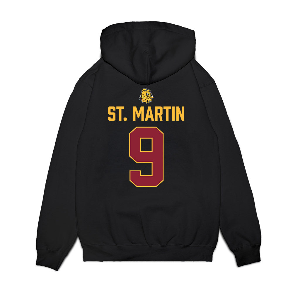 UMN Duluth - NCAA Women's Ice Hockey : Josie St. Martin - Vintage Shersey Premium Hooded Sweatshirt-1