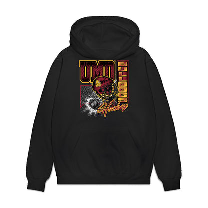 UMN Duluth - NCAA Women's Ice Hockey : Devyn Millwater - Vintage Shersey Premium Hooded Sweatshirt-0