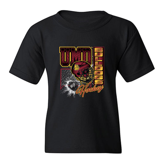 UMN Duluth - NCAA Men's Ice Hockey : Daniel Shlaine - Vintage Shersey Youth T-Shirt-0