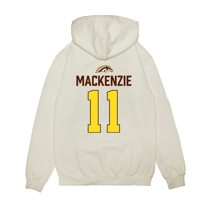 Western Michigan - NCAA Men's Ice Hockey : Tyler MacKenzie - Vintage Shersey Premium Hooded Sweatshirt-1