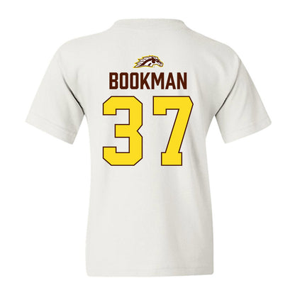 Western Michigan - NCAA Men's Ice Hockey : Zach Bookman - Vintage Shersey Youth T-Shirt-1