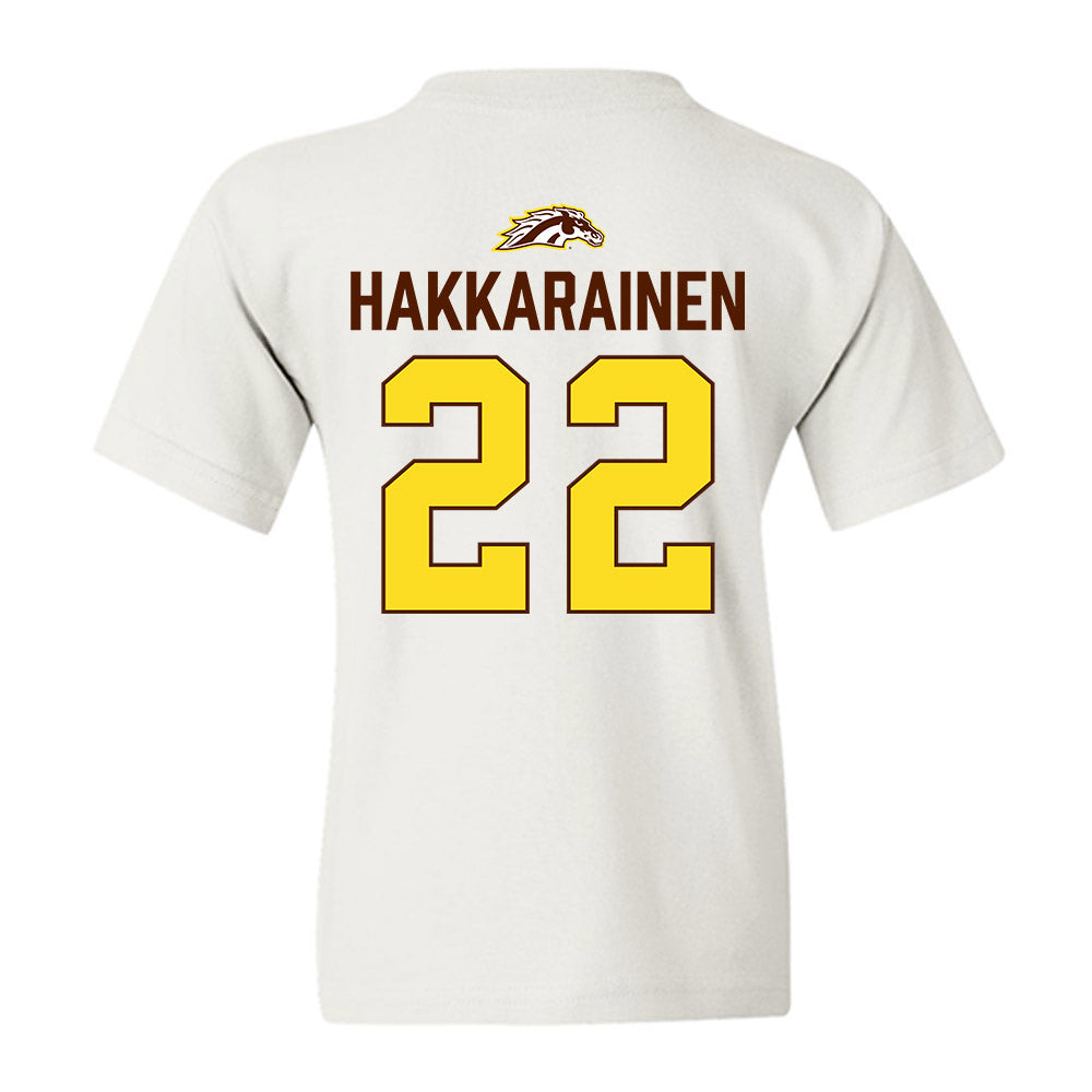 Western Michigan - NCAA Men's Ice Hockey : Iiro Hakkarainen - Vintage Shersey Youth T-Shirt-1