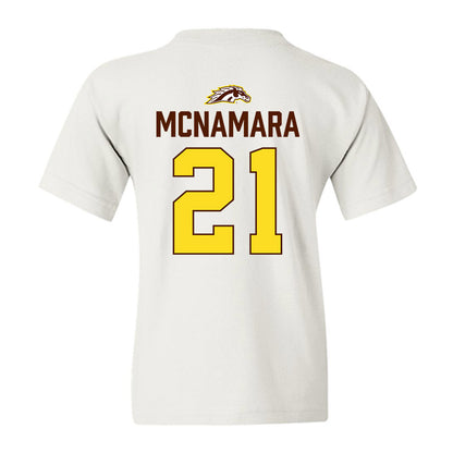 Western Michigan - NCAA Men's Ice Hockey : Luke McNamara - Vintage Shersey Youth T-Shirt-1