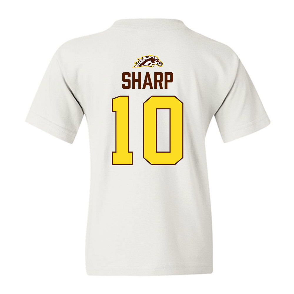 Western Michigan - NCAA Men's Ice Hockey : Zack Sharp - Vintage Shersey Youth T-Shirt-1