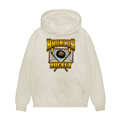 Western Michigan - NCAA Men's Ice Hockey : Zack Sharp - Vintage Shersey Premium Hooded Sweatshirt-0