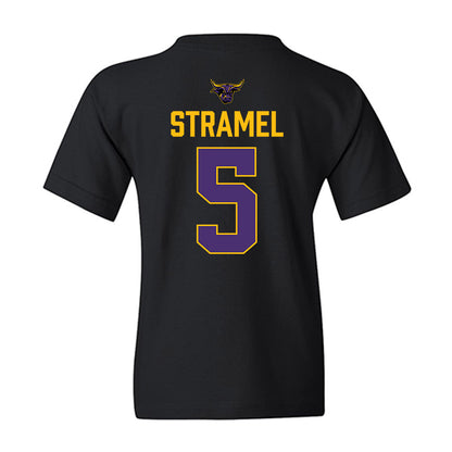Minn. St. - NCAA Women's Ice Hockey : Sophie Stramel - Vintage Shersey Youth T-Shirt-1