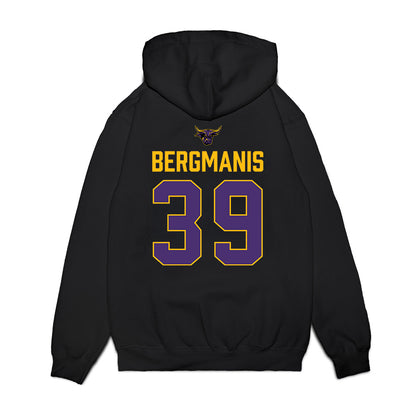 Minn. St. - NCAA Men's Ice Hockey : Ralfs Bergmanis - Vintage Shersey Premium Hooded Sweatshirt-1