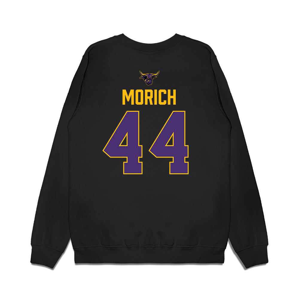 Minn. St. - NCAA Men's Ice Hockey : Reid Morich - Vintage Shersey Premium Crewneck Sweatshirt-1