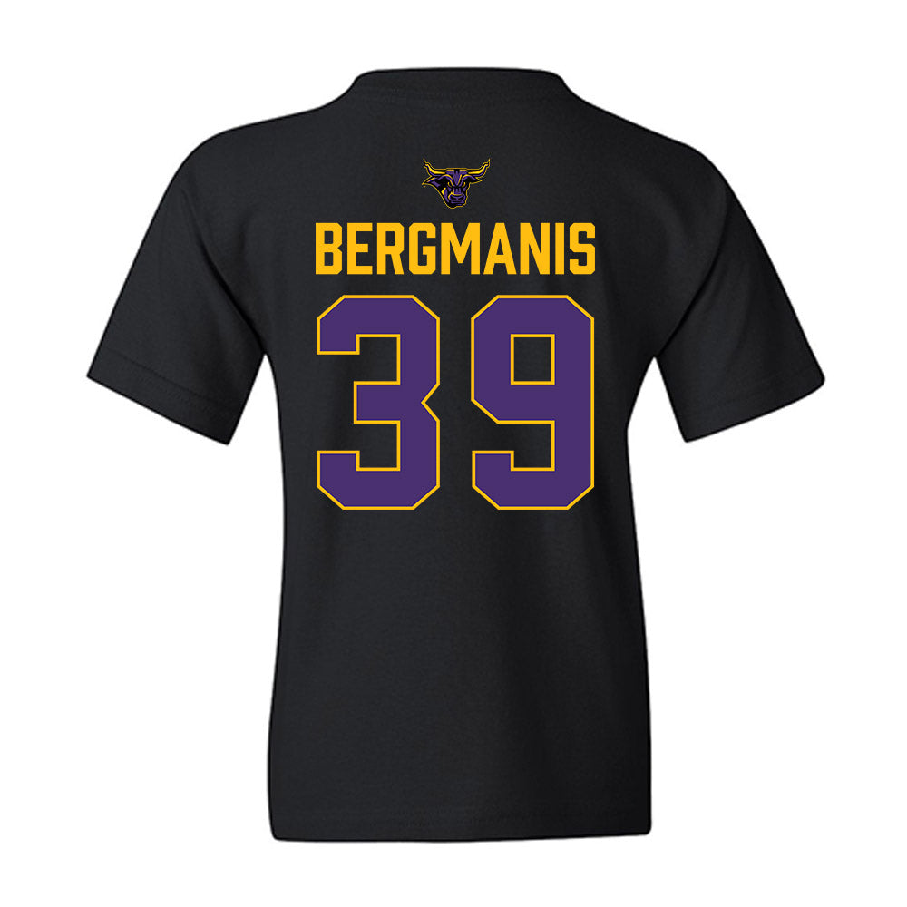 Minn. St. - NCAA Men's Ice Hockey : Ralfs Bergmanis - Vintage Shersey Youth T-Shirt-1