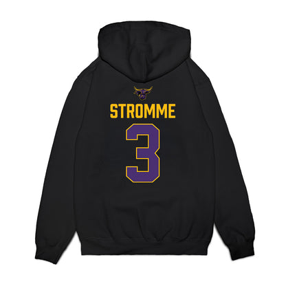 Minn. St. - NCAA Women's Ice Hockey : Anika Stromme - Vintage Shersey Premium Hooded Sweatshirt-1