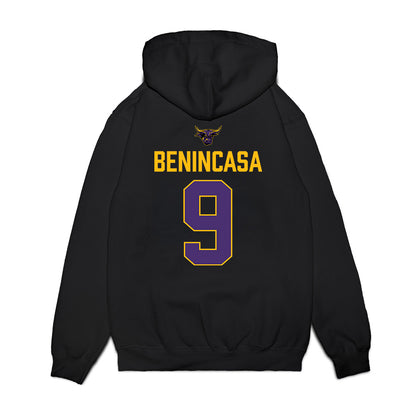 Minn. St. - NCAA Men's Ice Hockey : Luigi Benincasa - Vintage Shersey Premium Hooded Sweatshirt-1