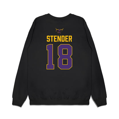 Minn. St. - NCAA Men's Ice Hockey : Jakob Stender - Vintage Shersey Premium Crewneck Sweatshirt-1