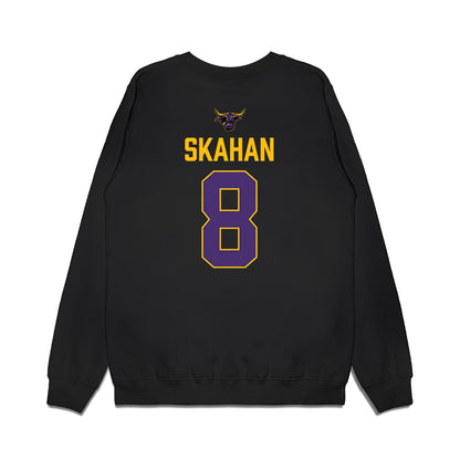 Minn. St. - NCAA Men's Ice Hockey : Will Skahan - Vintage Shersey Premium Crewneck Sweatshirt-1