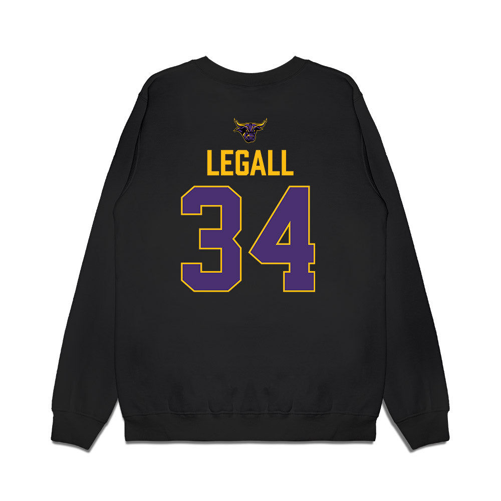 Minn. St. - NCAA Men's Ice Hockey : Raiden LeGall - Vintage Shersey Premium Crewneck Sweatshirt-1