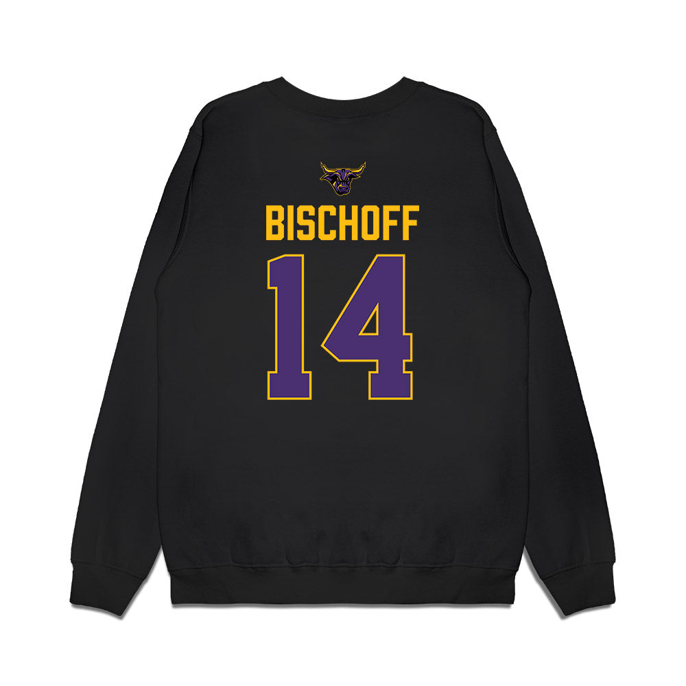 Minn. St. - NCAA Women's Ice Hockey : Mercury Bischoff - Vintage Shersey Premium Crewneck Sweatshirt-1
