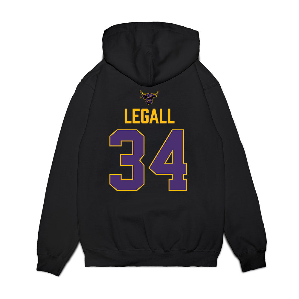 Minn. St. - NCAA Men's Ice Hockey : Raiden LeGall - Vintage Shersey Premium Hooded Sweatshirt-1