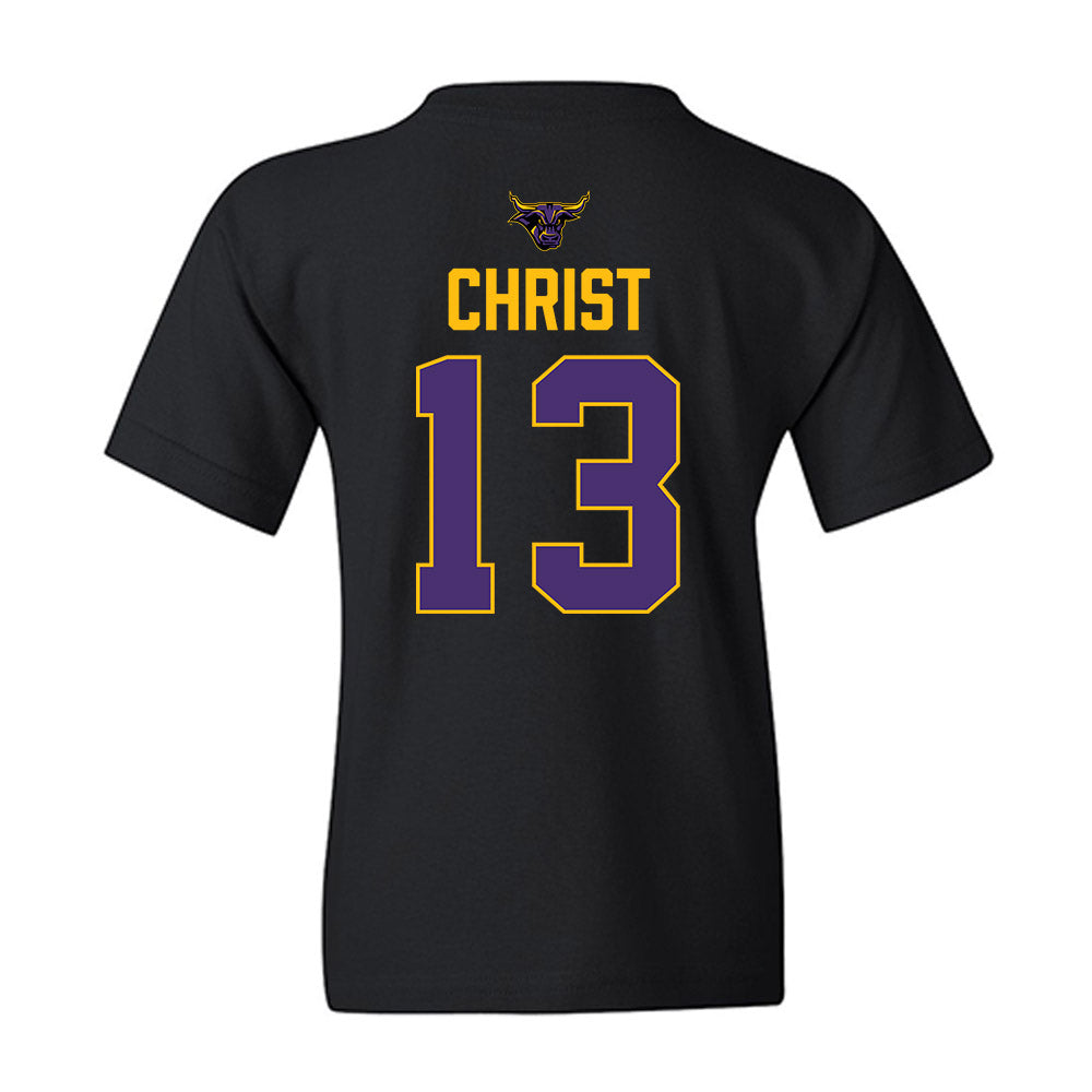 Minn. St. - NCAA Men's Ice Hockey : Jack Christ - Vintage Shersey Youth T-Shirt-1