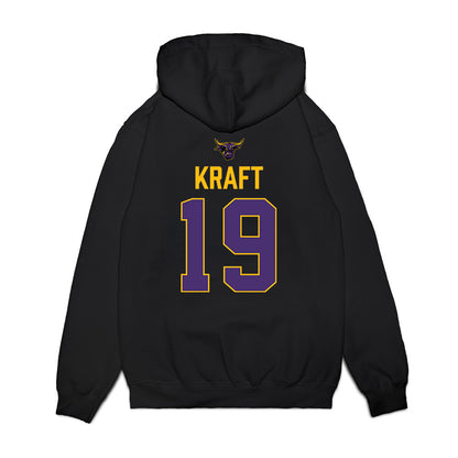 Minn. St. - NCAA Men's Ice Hockey : Mason Kraft - Vintage Shersey Premium Hooded Sweatshirt-1
