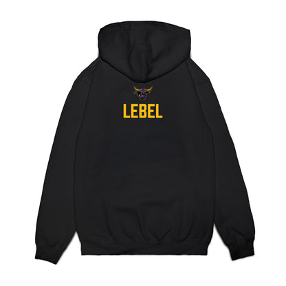 Minn. St. - NCAA Men's Ice Hockey : Mason LeBel - Vintage Shersey Premium Hooded Sweatshirt-1