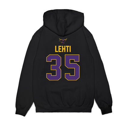 Minn. St. - NCAA Men's Ice Hockey : Lassi Lehti - Vintage Shersey Premium Hooded Sweatshirt-1