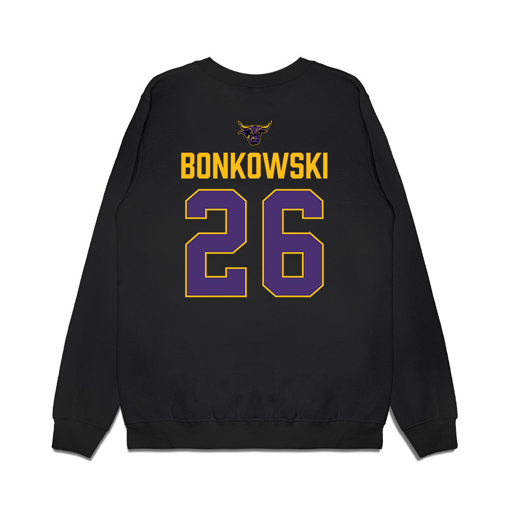 Minn. St. - NCAA Men's Ice Hockey : Rylan Bonkowski - Vintage Shersey Premium Crewneck Sweatshirt-1