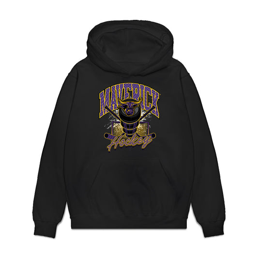 Minn. St. - NCAA Women's Ice Hockey : Tori Anderson - Vintage Shersey Premium Hooded Sweatshirt-0