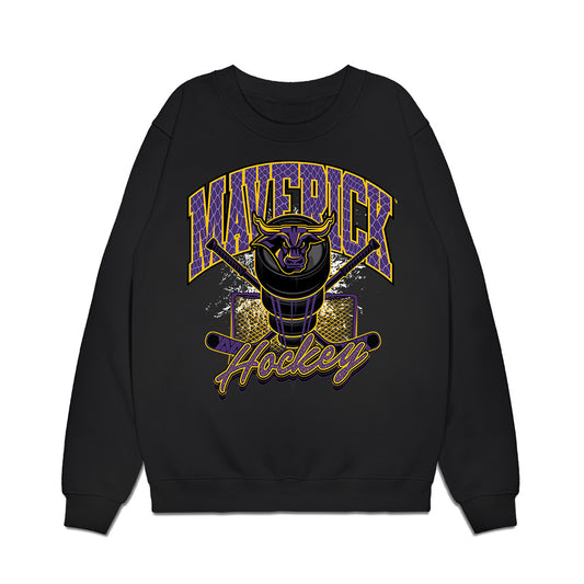Minn. St. - NCAA Men's Ice Hockey : Mason LeBel - Vintage Shersey Premium Crewneck Sweatshirt-0