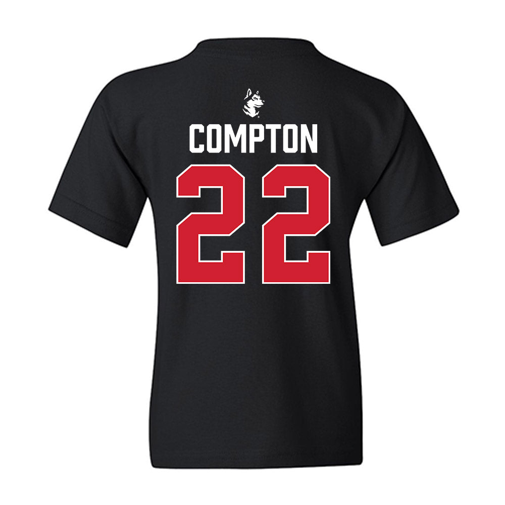 Northeastern - NCAA Women's Ice Hockey : Peyton Compton - Vintage Shersey Youth T-Shirt-1