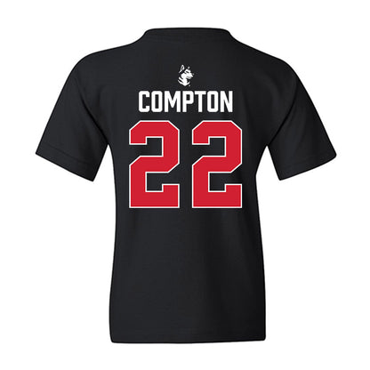 Northeastern - NCAA Women's Ice Hockey : Peyton Compton - Vintage Shersey Youth T-Shirt-1