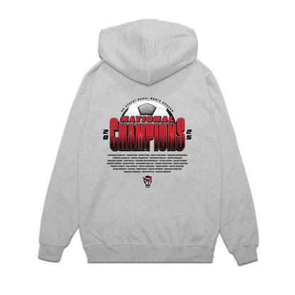 NC State - NCAA Men's Soccer : - NCAA® National Champs Premium Hooded Sweatshirt-1