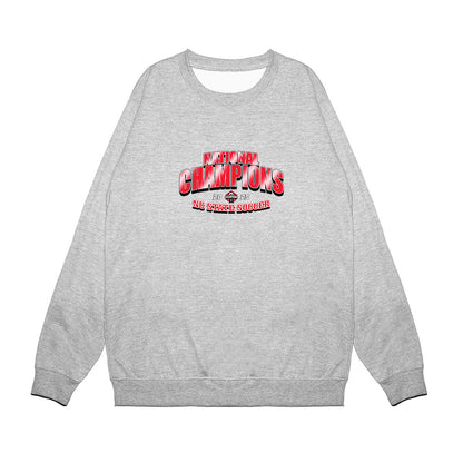NC State - NCAA Men's Soccer : - NCAA® National Champs Premium Crewneck Sweatshirt-0