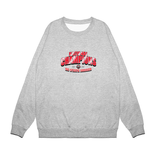 NC State - NCAA Men's Soccer : - NCAA® National Champs Premium Crewneck Sweatshirt-0