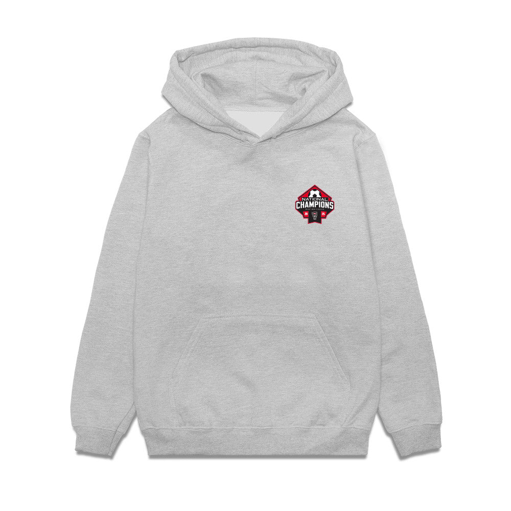 NC State - NCAA Men's Soccer : - NCAA® National Champs Premium Hooded Sweatshirt-0