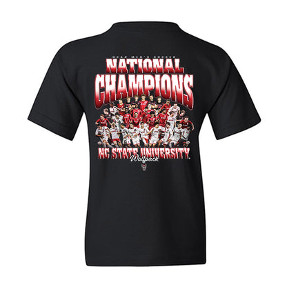 NC State - NCAA Men's Soccer : - NCAA® National Champs Youth T-Shirt-1