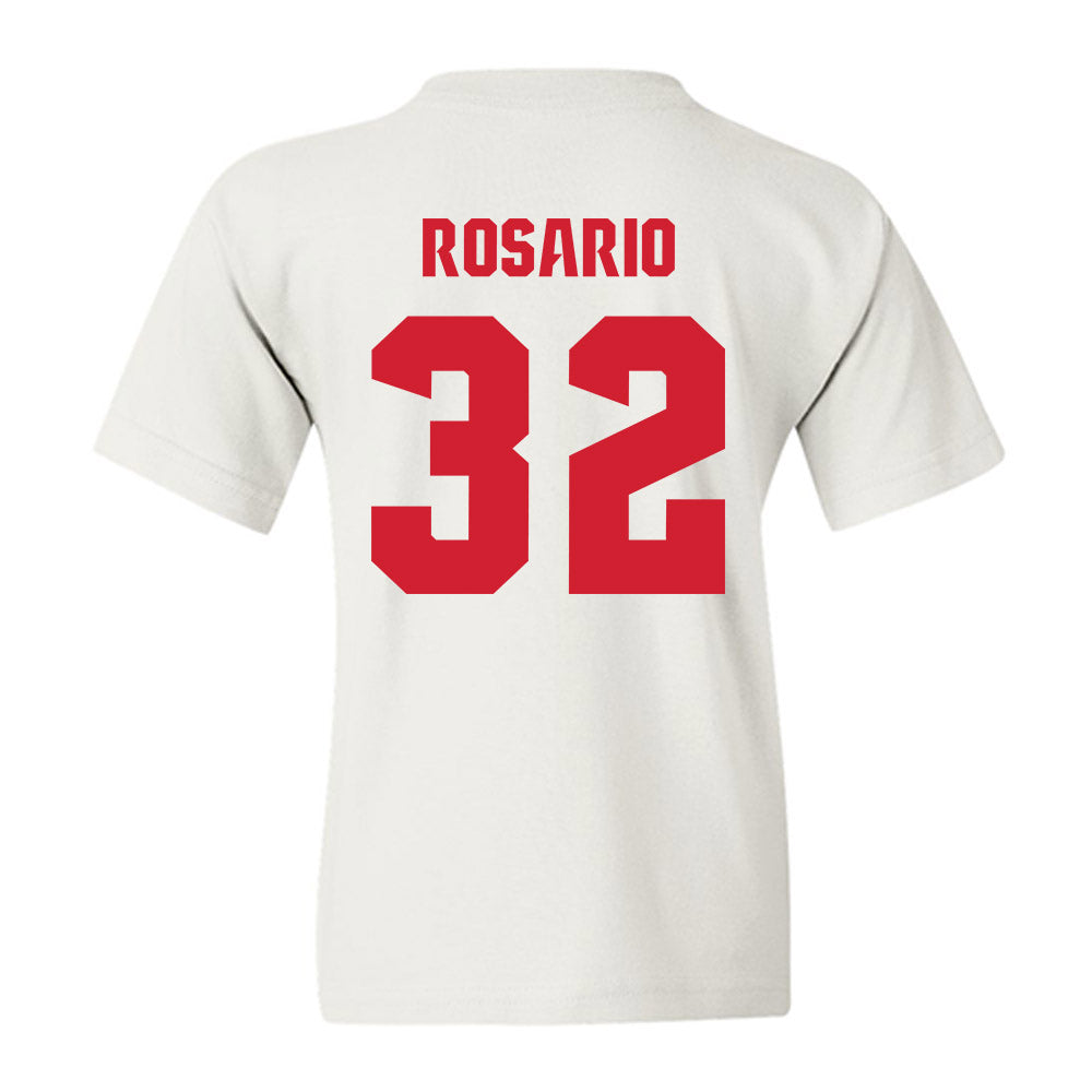 NC State - NCAA Men's Soccer : Gianni Rosario - NCAA® National Champs Youth T-Shirt-1