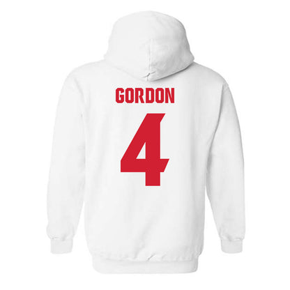NC State - NCAA Men's Soccer : Joshua Gordon - NCAA® National Champs Hooded Sweatshirt-1