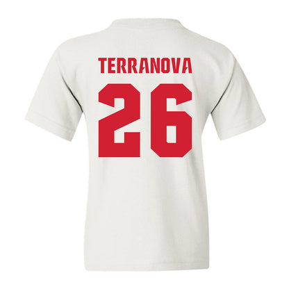 NC State - NCAA Men's Soccer : Samuel Terranova - NCAA® National Champs Youth T-Shirt-1