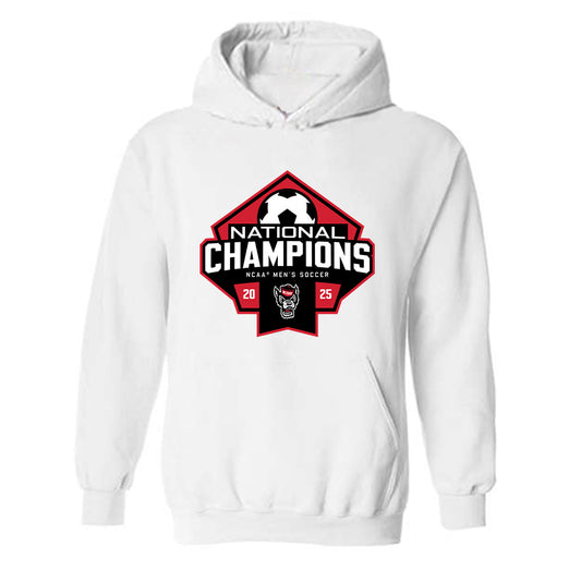 NC State - NCAA Men's Soccer : Tom Wingate - NCAA® National Champs Hooded Sweatshirt-0