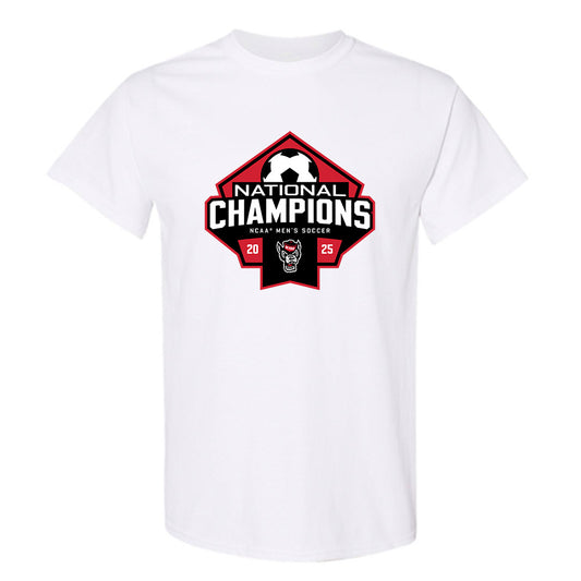 NC State - NCAA Men's Soccer : Tom Wingate - NCAA® National Champs T-Shirt-0
