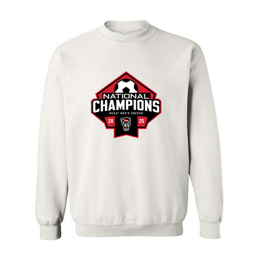 NC State - NCAA Men's Soccer : Tom Wingate - NCAA® National Champs Crewneck Sweatshirt-0