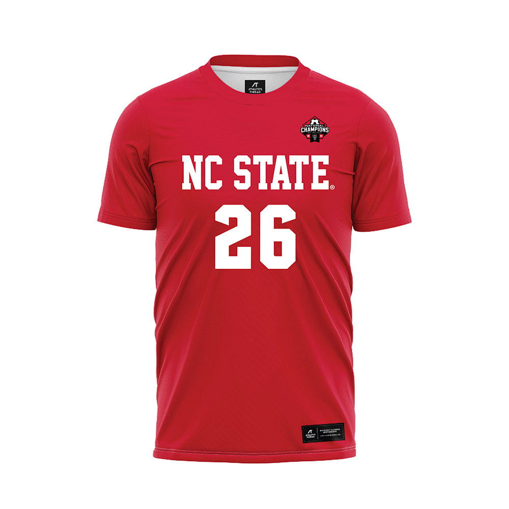 NC State - NCAA Men's Soccer : Samuel Terranova - NCAA® National Champs Soccer Jersey-0