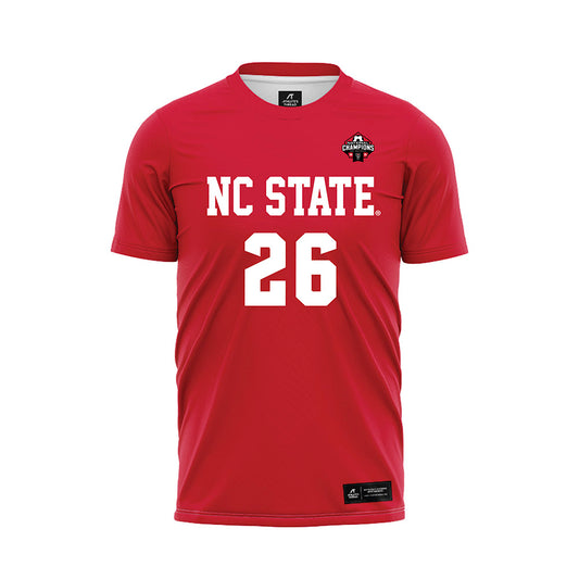 NC State - NCAA Men's Soccer : Samuel Terranova - NCAA® National Champs Soccer Jersey-0
