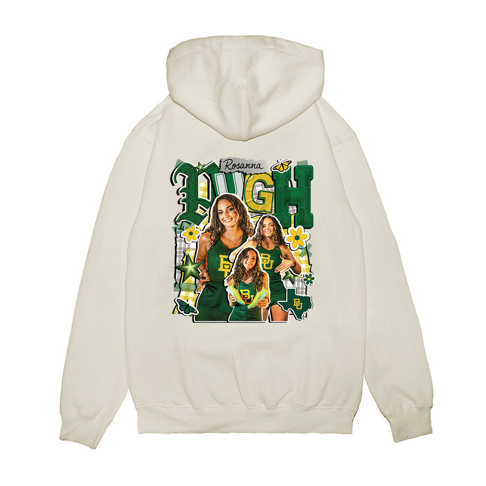 Baylor - NCAA Women's Track & Field : Rosanna Pugh - Collage Premium Hooded Sweatshirt-1