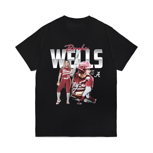 Alabama - NCAA Softball : Brooke Wells - Comfort Colors T-Shirt-0