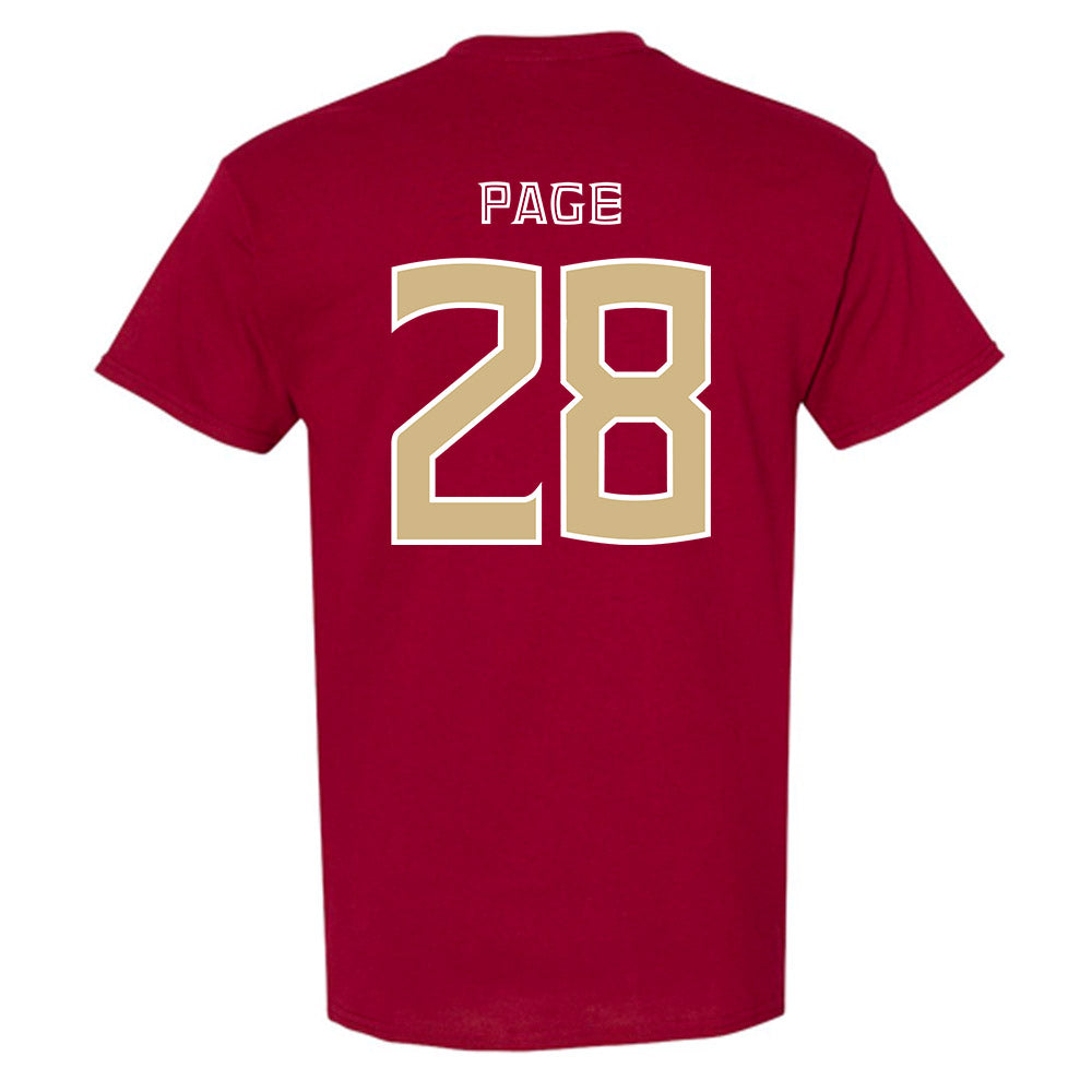 FSU - NCAA Women's Soccer : Olivia Page - Classic Shersey T-Shirt-1